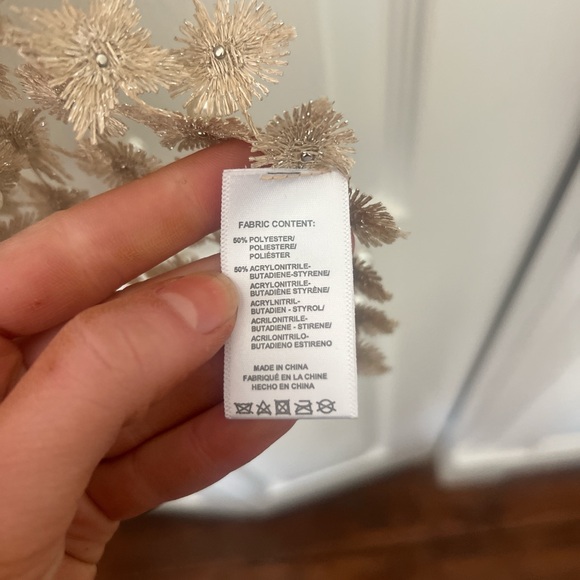 Anthropologie Gold Beaded Tunic Top/Vest - Picture 5 of 8